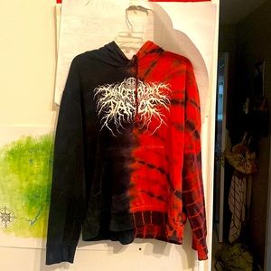 Dance Gavin Dance x Shibori Threads Afterburner Collection Hoodie Medium